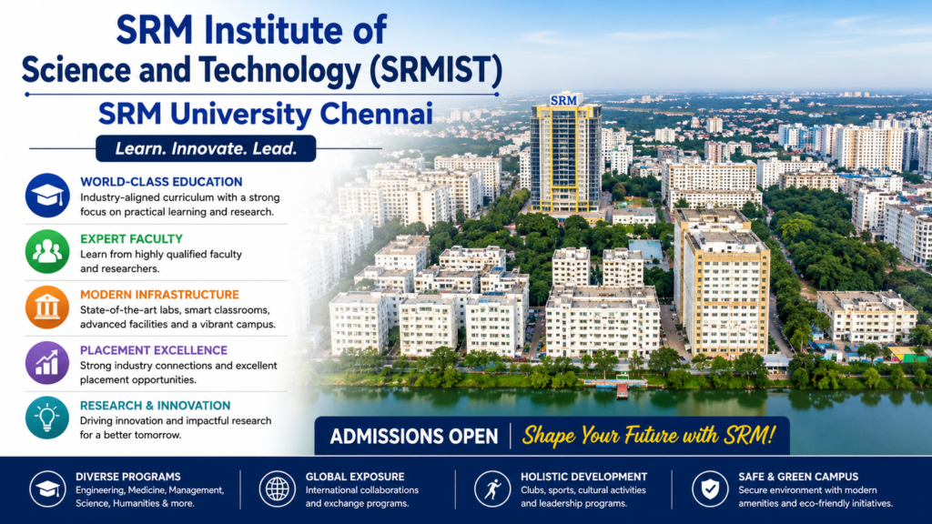 Direct Admission in SRM University Chennai