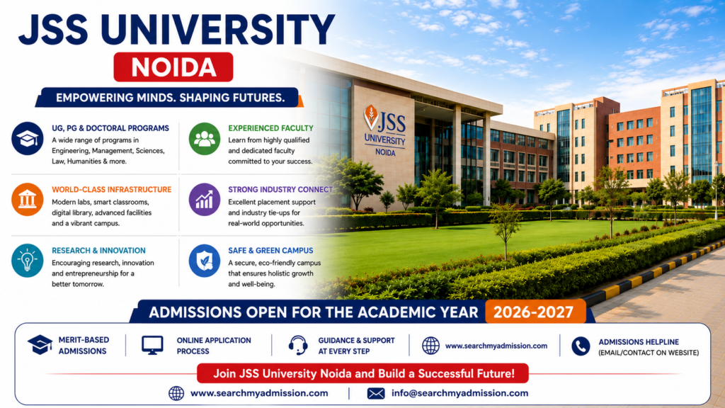 Direct Admission in JSS University Noida